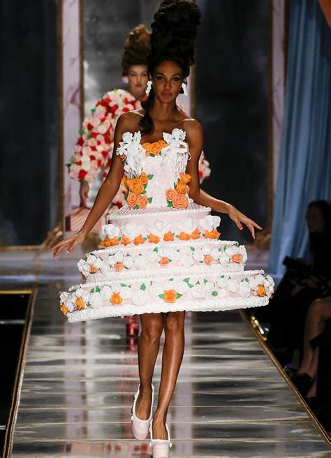 moschino goes full on marie antoinette at milan fashion week