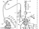1989 Xt350 Yamaha Spain Carburetor Parts sketch template