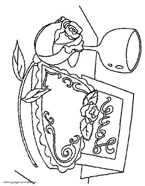 st valentine coloring pages coloring pages printablecom