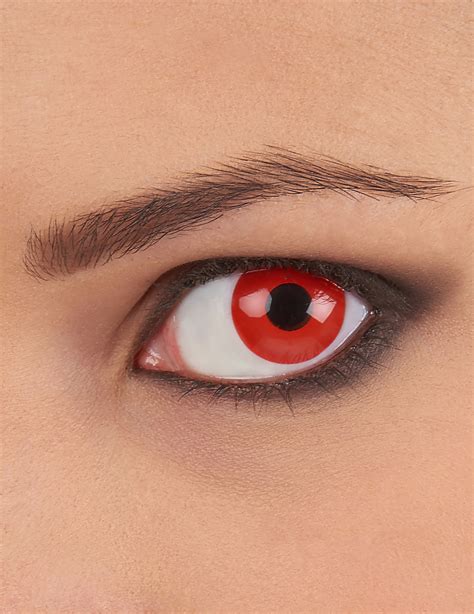 rode ogen contactlenzen voor volwassenen schminken goedkope carnavalskleding vegaoo