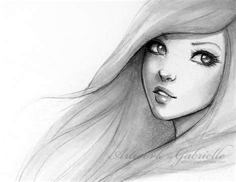 How To Draw A Beautiful Girl Sketch Howto Techno
