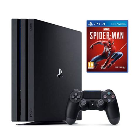 sony playstation  pro tb console  marvels spider man ps