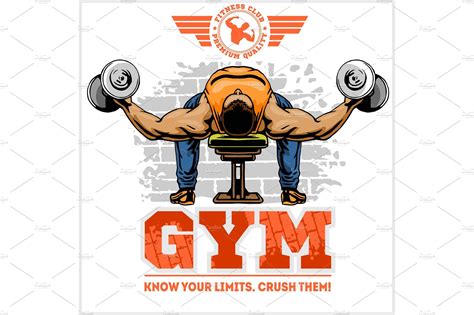 gym logo fitness center logo design template vector illustrations