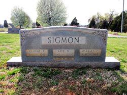 george ray sigmon   homenaje de find  grave