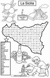 Sicilia Geografia Cartina sketch template