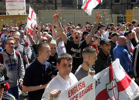 English Defence League March In Newcastle Chronicle Live