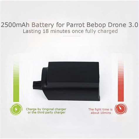 mah   rechargeable battery  parrot bebop drone  rc fpv drone quadcopter