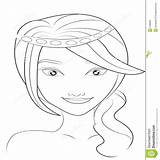 Face Girl Coloring Pages Getcolorings Girls Color Print Getdrawings sketch template