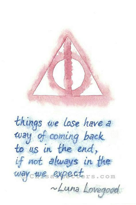 Luna Lovegood Quotes Harry Potter Amino