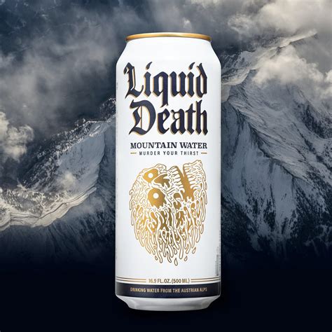 liquid death  canned water cool