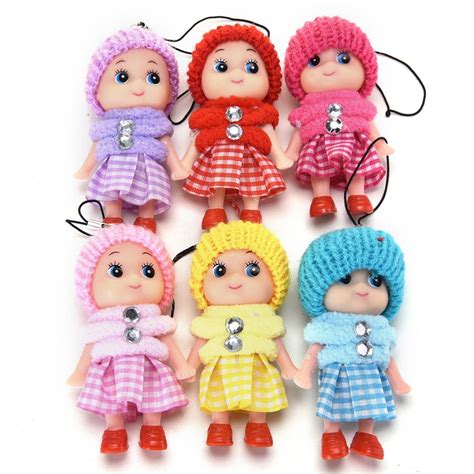 kawaii kids toys soft interactive baby dolls toy mini doll  girls  shipping  stuffed