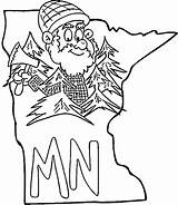 Minnesota Coloring Pages Map Wild Vikings Color Twins State Printable Flag War Nfl Getcolorings Football Getdrawings Colorings Supercoloring Popular Template sketch template
