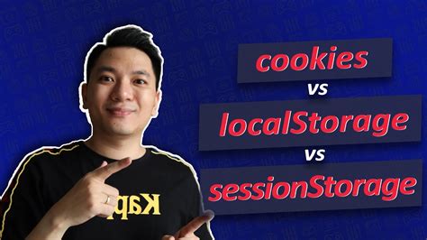 cookies vs local storage vs session storage youtube