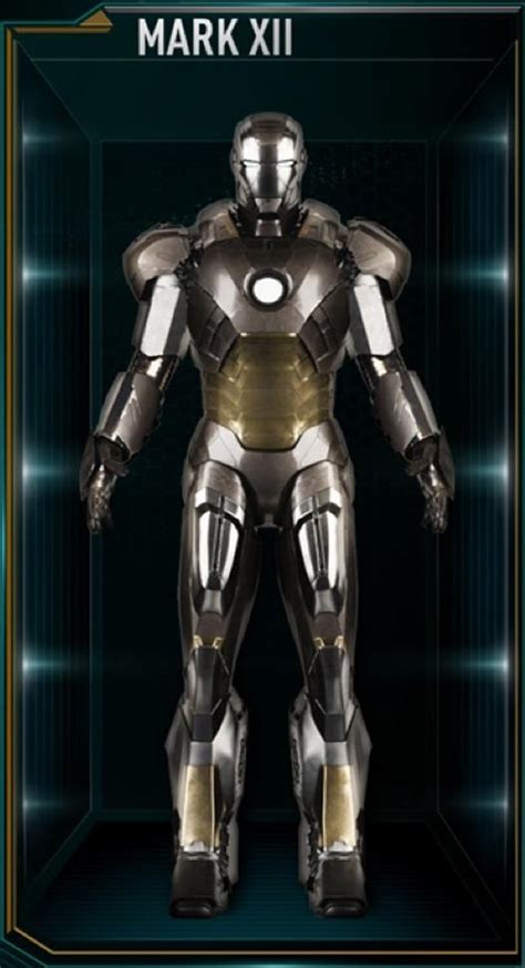 iron man armor mark xii marvel cinematic universe wiki fandom