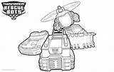Rescue Bots Transformers Vehicles Helicopter Bettercoloring Hoist Bestcoloringpagesforkids sketch template