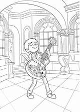 Guitarra Coco Jugando Rivera Dibujosonline Categorias sketch template