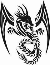 Tribal Dragon Tattoo Designs Tattoos Dragons Drawings Cliparts Drawing Clipart Fire Deviantart Sticker Google Decal Simple Vinyl Uprinting Flaming Inspiration sketch template