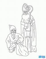 Coloring Nicholas Saint Popular sketch template