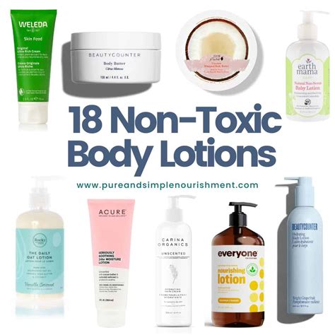 The Best Non Toxic Body Lotions Pure And Simple Nourishment