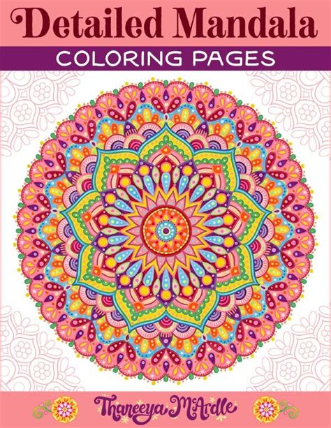 mandala coloring pages  printable mandalas  color art  fun