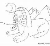 Esfinge Sphinx Sfinge Colorare Disegno Coloriage Colorier Pintar Coloringcrew Coloritou Cdn5 Acolore Pages sketch template