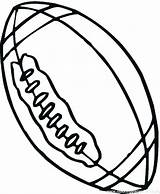 Rugby Coloring Ball Pages Sports Football Balls Equipment Drawing Outline Clipart Color Printable Cliparts Clip Print Cup Getcolorings Library Easy sketch template