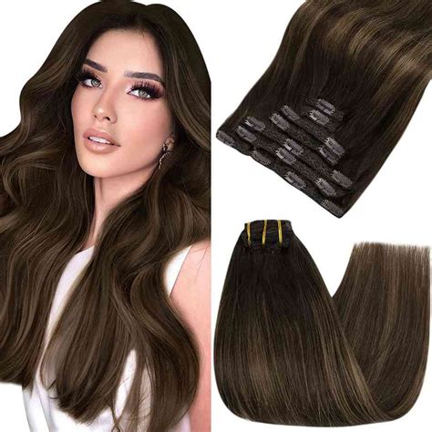 las  mejores extensiones de clip de pelo natural