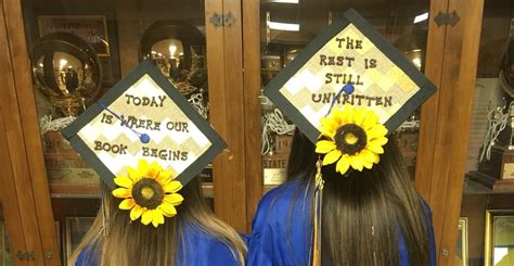 Best Friend Graduation Caps From The Song Unwritten Graduation Caps