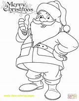 Claus Santa Coloring Pages Colouring Drawing Christmas Funny Printable Pencil Cartoon Cute Festival Color Drawings Printables Print Kids Supercoloring Template sketch template