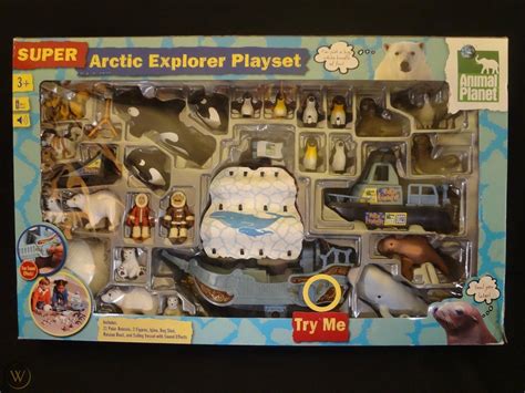 super arctic explorer play set educational childrens toys animal planet