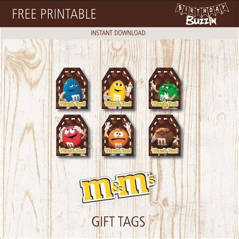 printable mm gift tags  printable gift tags gift tags