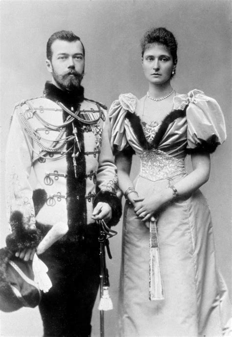 Old Rags Engagement Portrait Of Czar Nicholas Ii And