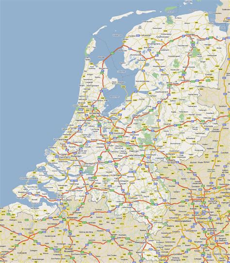 kaart nederland frame bv