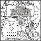 Wisdom Proverbs Packet Treasure Gems sketch template