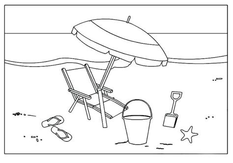 umbrella coloring pages  coloring pages  kids   beach