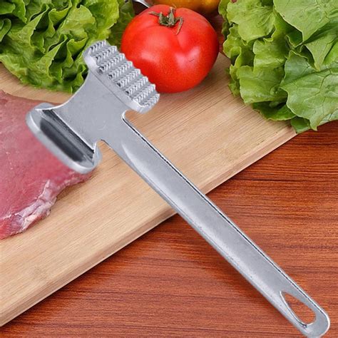 Wofo 2 In1 Aluminum Alloy Meat Hammer Loose Meat Tenderizer Pounders