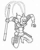 Wukong Monkey King Sun Coloring Sketch Deviantart Template sketch template
