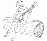 Kermit Frog Coloring Realistic Pages Drawing Getdrawings Color sketch template