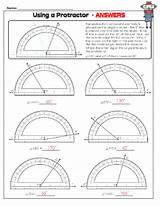 Protractor Worksheet Angles Measurement Kidspressmagazine Instruction sketch template