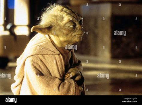 yoda star wars episode  phantom menace   res stock photography  images alamy
