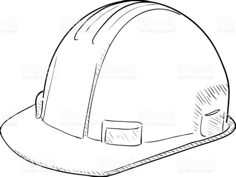 construction hat coloring page  getcoloringscom  printable