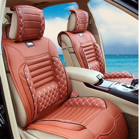 universal luxury leather car seat covers seat cusion for general 5