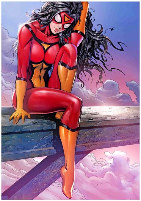 spiderwoman spiderverse marvel comics women spider