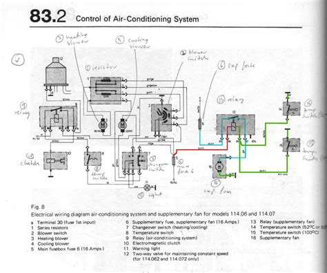 mercedes ac wiring diagram explained