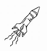 Coloring Disegni Missile Raumschiff Colorear Ausmalbild Malvorlagen Kostenlos Naves Espaciales Spaziale Aerei sketch template