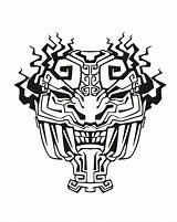 Aztec Mayan Mask Inca Coloring Pages Inspiration Drawing Incas Adult Mayans Aztecs Warrior Maya Printable Justcolor Temple Inspired Angelou Clipartmag sketch template