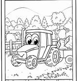 Tractor Coloring Pages Getcolorings Tractors Color Printable sketch template
