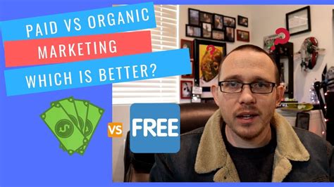Paid Vs Organic Marketing Should You Try To Get Organic Traffic Youtube