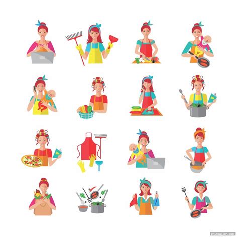 printable chore clipart   cliparts  images
