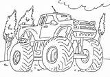 Coloring Pages Monster Energy Truck Trucks sketch template